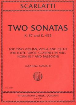 Zwei Sonaten KV 87 & KV 455 