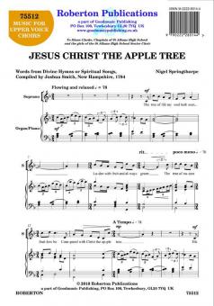 Jesus Christ The Apple Tree 