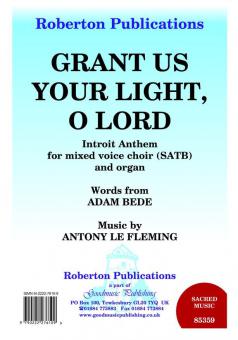 Grant Us Your Light O Lord 