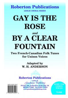 Gay Is The Rose+By A Clear Fountain 