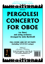 Concerto for Oboe 