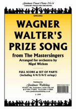 Walter's Prize Song from "The Mastersingers" 