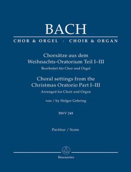 Chorsätze aus dem Weihnachts-Oratorium Teil I-3 BWV 248 Standard