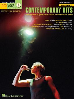 Pro Vocal Vol. 3: Contemporary Hits (Men's Edition) 