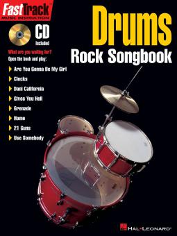 FastTrack Drums Rock Songbook 