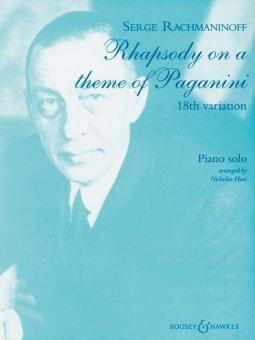 Rhapsodie über ein Thema von Paganini op. 43 