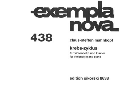 Krebs-Zyklus für Violoncello und Klavier 