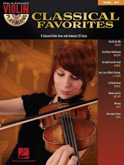 Violin Play-Along Vol. 27: Classical Favorites 