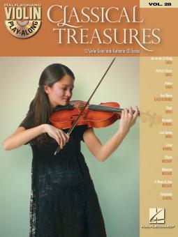 Violin Play-Along Vol. 28: Classical Treasures 