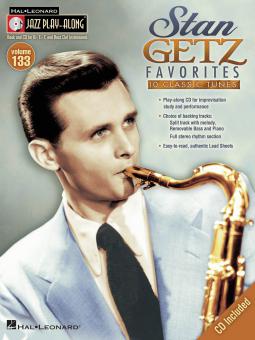 Jazz Play-Along Vol. 133: Stan Getz Favorites 