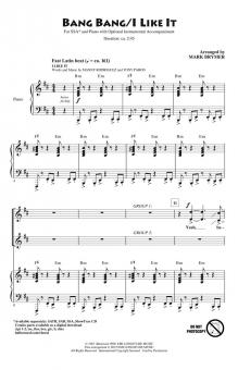 Bang Bang/I Like It Standard