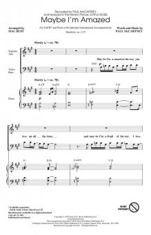 Maybe I'm Amazed Standard