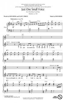 Just One Small Voice 