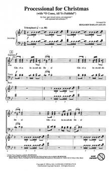 Processional For Christmas (With 'O Come, All Ye Faithful') 