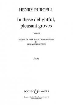 In These Delightful, Pleasant Groves 