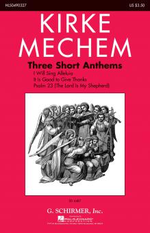Three Short Anthems Standard