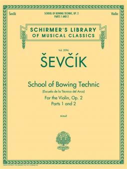 School Of Bowing Technics, Op. 2, Parts 1 & 2 