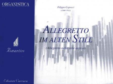 Allegretto im alten Stil 