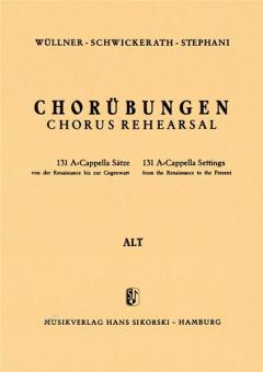 Chorübungen 