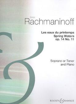 Les eaux de Printemps op. 14/11 