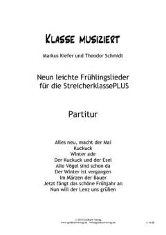 Klasse musiziert gemeinsam: Frühlingslieder Streicherklasse 