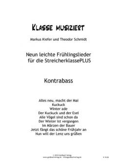 Klasse musiziert gemeinsam: Frühlingslieder Streicherklasse 