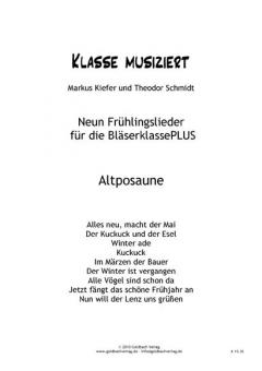 Bläserklassenschule 'Klasse musiziert': Frühlingslieder 