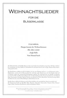 Bläserklassenschule 'Klasse musiziert': Weihnachtslieder 