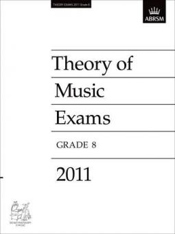 Theory of Music Exams 2011, Grade 8 
