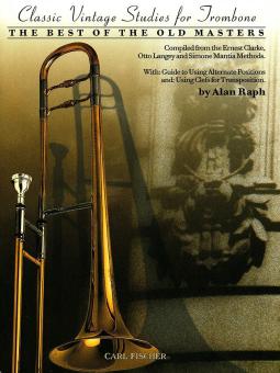 Classic Vintage Studies For Trombone 
