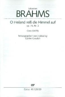 O Heiland, reiss die Himmel auf Standard