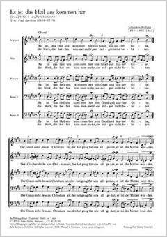 Es ist das Heil uns kommen her 