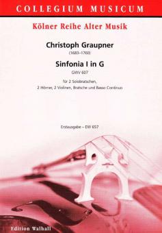 Sinfonia I in G 