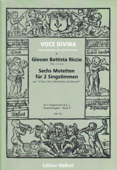 Motetten a due voci II 