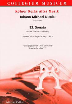 83. Sonata aus dem Partiturbuch Ludwig 