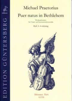 Puer natus in Bethlehem Heft 3: 4-stimmig 