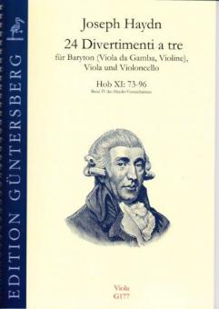 24 Divertimenti a tre Nr. 73-96 