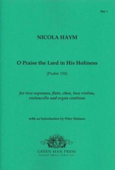 O praise the Lord in his holiness 