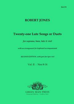 21 Lute Songs Or Duets Vol. 2 