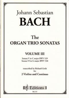 The Organ Trio Sonatas Vol. 3 