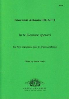 In te Domine speravi 