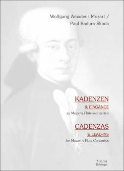 Kadenzen und Eingänge zu W.A. Mozarts Flötenkonzerten KV 313-315 