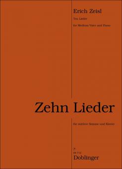 10 Lieder für Singstimme und Klavier 