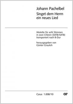 Singet dem Herrn ein neues Lied 