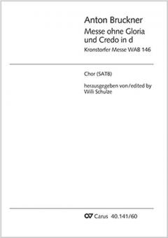 Messe ohne Gloria und Credo in d-moll Standard