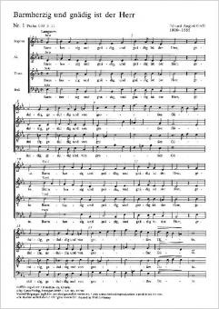 Barmherzig und gnädig ist der Herr 