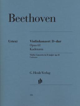 Kadenzen zum Violinkonzert D-Dur op. 61 
