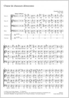 Choeur de chasseurs démocrates 