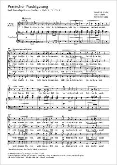 Persischer Nachtgesang Standard