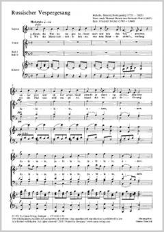 Russischer Vespergesang 
